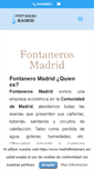 Mobile Screenshot of madridfontanero.es